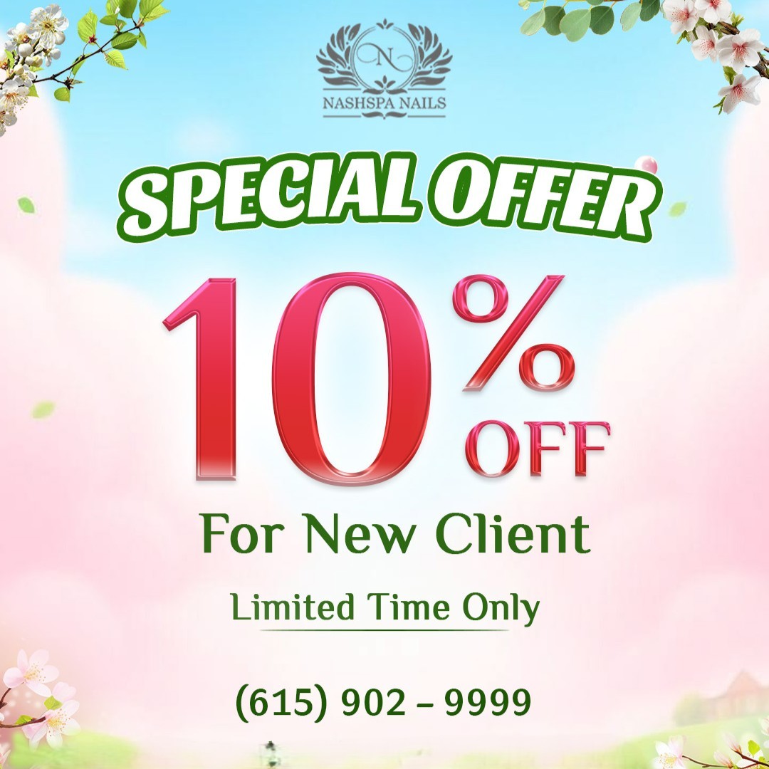 Latest promotion from Nashspa Nails